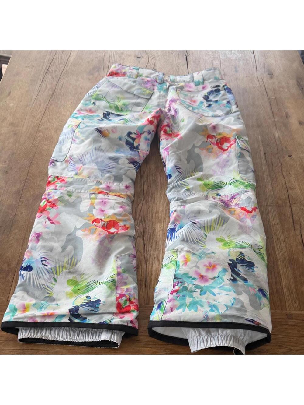 Boulder Gear Snow Pants Floral Size Large